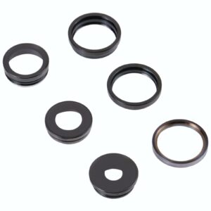 For iPhone 14 Pro Max Camera Lens Cover(Deep Purple)