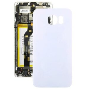 For Galaxy S6 Original Battery Back Cover (White)