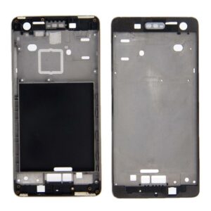 Front Housing LCD Frame Bezel Plate  for Xiaomi Mi 4(Silver)