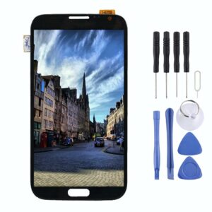 Original LCD Screen and Digitizer Full Assembly for Galaxy Note II / N7100(Grey)