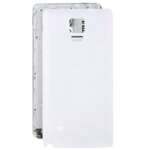 For Galaxy Note 4 / N910 Battery Back Cover  (White)