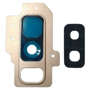 For Galaxy S9+ / G9650 10pcs Camera Lens Cover (Gold)