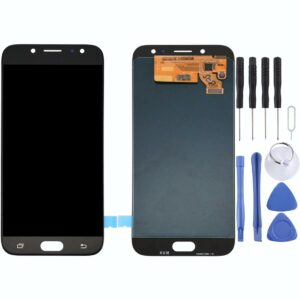 Original Super AMOLED LCD Screen for Galaxy J7 (2017) / J7 Pro, J730F/DS, J730FM/DS with Digitizer Full Assembly (Black)