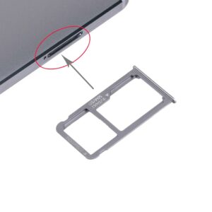 For Huawei Mate 8 Nano SIM + Micro SD / Nano SIM Card Tray(Grey)