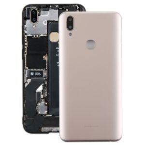For Vivo Y85 Back Cover with Camera Lens Side Keys (Gold)