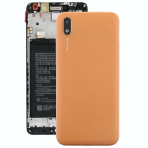 Battery Back Cover with Camera Lens & Side Keys for Huawei Y5 (2019)(Coffee)