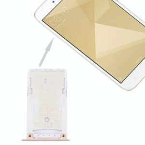 For Xiaomi Redmi 4X SIM & SIM / TF Card Tray(Gold)