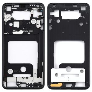 Front Housing LCD Frame Bezel Plate for LG V35 ThinQ (Black)