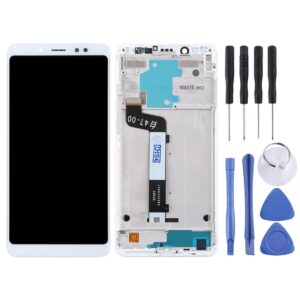 TFT LCD Screen for Xiaomi Redmi Note 5 / Note 5 Pro Digitizer Full Assembly with Frame(White)