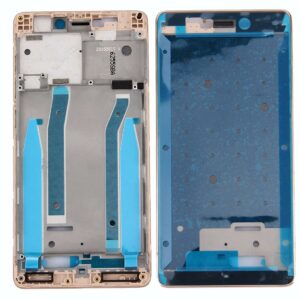 Front Housing LCD Frame Bezel for Xiaomi Redmi 3(Gold)