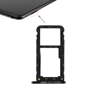 SIM Card Tray for Xiaomi Mi Max 3(Black)