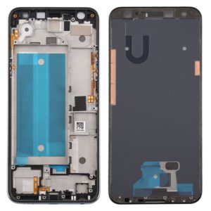 Front Housing LCD Frame Bezel Plate for LG K40 / K12+ K12 Plus / X4 2019 X420EM X420BMW X420EMW X420HM X420 X420N (Single SIM Version)(Silver)