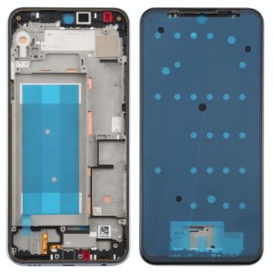 Front Housing LCD Frame Bezel Plate for LG K50 / K12 MAX / LMX520BMW / LMX520EMW(Single SIM Version)(Silver)
