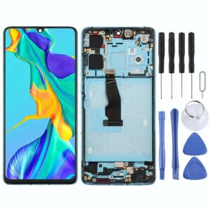 Original OLED LCD Screen for Huawei P30 Digitizer Full Assembly with Frame(Twilight)