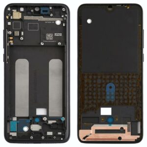 Front Housing LCD Frame Bezel Plate for Xiaomi Mi CC9 / 9 Lite(Black)