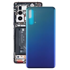 For OPPO Reno3 5G Battery Back Cover (Aurora Blue)