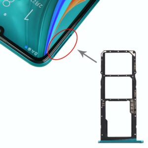 SIM Card Tray + SIM Card Tray + Micro SD Card Tray for Huawei Enjoy 10e / Honor Play 9A (Green)