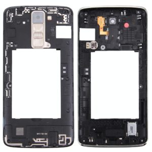 Back Plate Housing Camera Lens Panel with Speaker Ringer Buzzer & Vibrating Motor for LG K8(Gold)