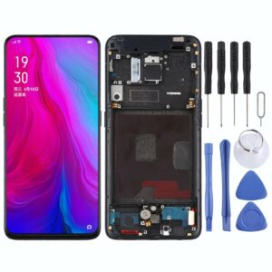Original LCD Screen for OPPO Reno / Reno 5G Digitizer Full Assembly with Frame (Black)