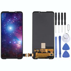 Original LCD Screen for Xiaomi Black Shark 3 with Digitizer Full Assembly(Black)