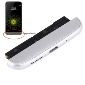 (Charging Dock + Microphone + Speaker Ringer Buzzer) Module for LG G5 / H820(Silver)