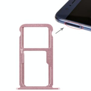 SIM Card Tray + SIM Card Tray / Micro SD Card for Huawei Honor 8 (Pink)