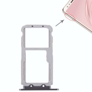 2 SIM Card Tray / Micro SD Card Tray for Huawei Nova 2s(Grey)
