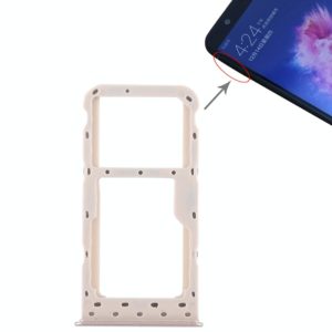 SIM Card Tray + SIM Card Tray / Micro SD Card for Huawei P smart (Enjoy 7S) (Gold)