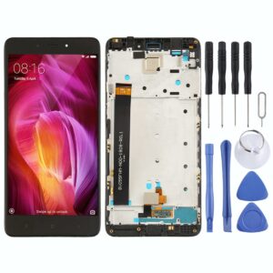 TFT LCD Screen for Xiaomi Redmi Note 4 Digitizer Full Assembly with Frame(Black)