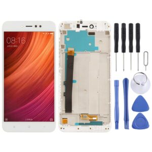 TFT LCD Screen for Xiaomi Redmi Note 5A Prime / Remdi Y1 Digitizer Full Assembly with Frame(White)