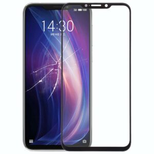 For Meizu X8 Front Screen Outer Glass Lens (Black)