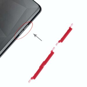 For OPPO A3 Side Keys(Red)