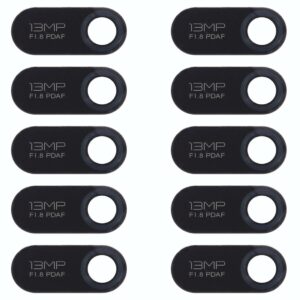 For Huawei Y6 Pro 2019 / Y6 2019  10pcs Back Camera Lens (Black)