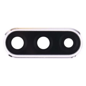 For Huawei Nova 4e 24MP Back Camera Bezel with Lens Cover (Silver)