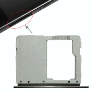 For Galaxy Tab S3 9.7 / T820 (WiFi Version) Micro SD Card Tray (Black)