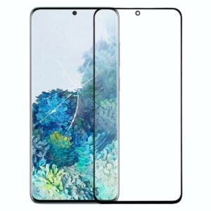 For Samsung Galaxy S20 Front Screen Outer Glass Lens (Black)