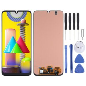 Super AMOLED LCD Screen for Samsung Galaxy M31 / Galaxy M31 Prime with Digitizer Full Assembly(Black)