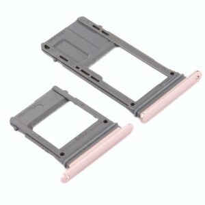 For Galaxy A5 (2017) / A520 & A7 (2017) / A720 SIM Card Tray + Micro SD Card Tray, Single Card (Pink)