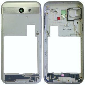 For Galaxy J3 Emerge / J327 Rear Housing Frame (Silver)