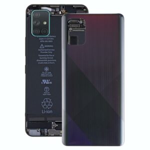 For Galaxy A71 Original Battery Back Cover (Black)