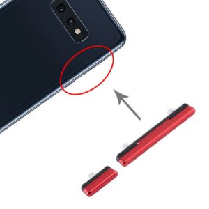 For Samsung Galaxy S10e Power Button and Volume Control Button(Red)