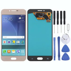 OLED LCD Screen for Samsung Galaxy A8 (2016) / SM-A810 with Digitizer Full Assembly (Gold)