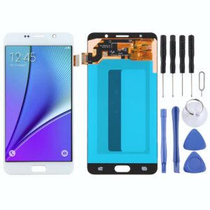 5.5 inch OLED LCD Screen for Samsung Galaxy Note 5 with Digitizer Full Assembly (White)