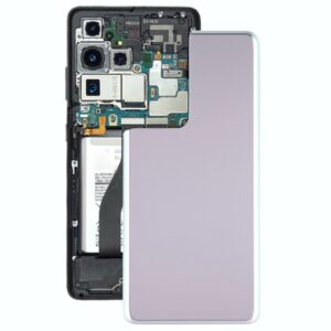 For Samsung Galaxy S21 Ultra 5G Battery Back Cover (Silver)