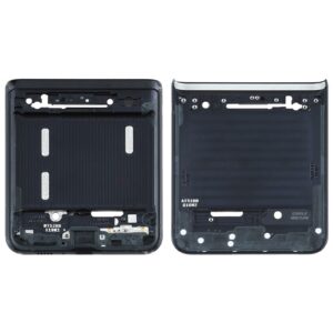 For Samsung Galaxy Z Flip 5G SM-F707  Lower Middle Frame Bezel Plate (Black)
