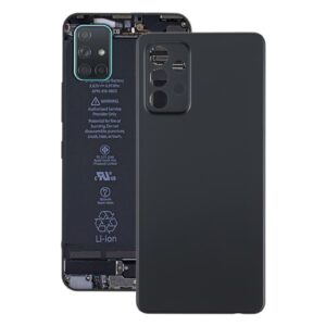 For Samsung Galaxy A72 5G Battery Back Cover (Black)