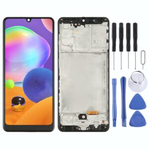 OLED LCD Screen for Samsung Galaxy A31 SM-A315 (6.33 inch) With Digitizer Full Assembly with Frame (Black)