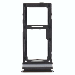 For Samsung Galaxy A52 SM-A525 SIM Card Tray + SIM Card Tray / Micro SD Card Tray (Black)