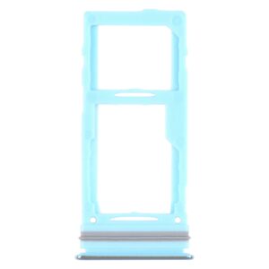 For Samsung Galaxy A52 SM-A525 SIM Card Tray + SIM Card Tray / Micro SD Card Tray (Blue)