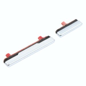 For Samsung Galaxy S21 Ultra 5G Power Button and Volume Control Button(Silver)